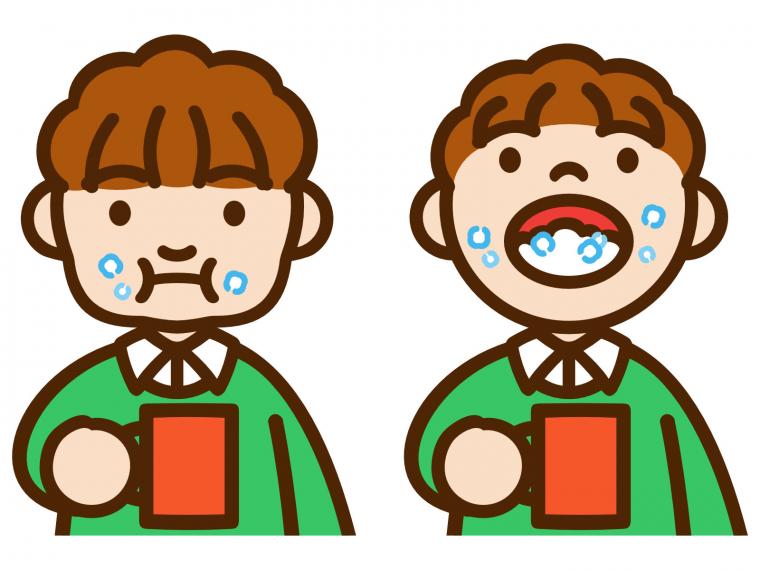 むせる・食べこぼし・物が飲み込みづらいのはお口の老化ですか？